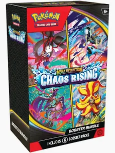 Chaos Rising Booster Bundle – Mega Evolution