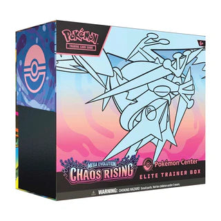 Chaos Rising POKEMON CENTER Elite Trainer Box – Mega Evolution