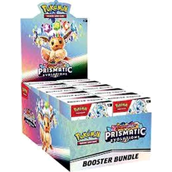 Prismatic Evolutions Booster Bundle Display – Scarlet & Violet